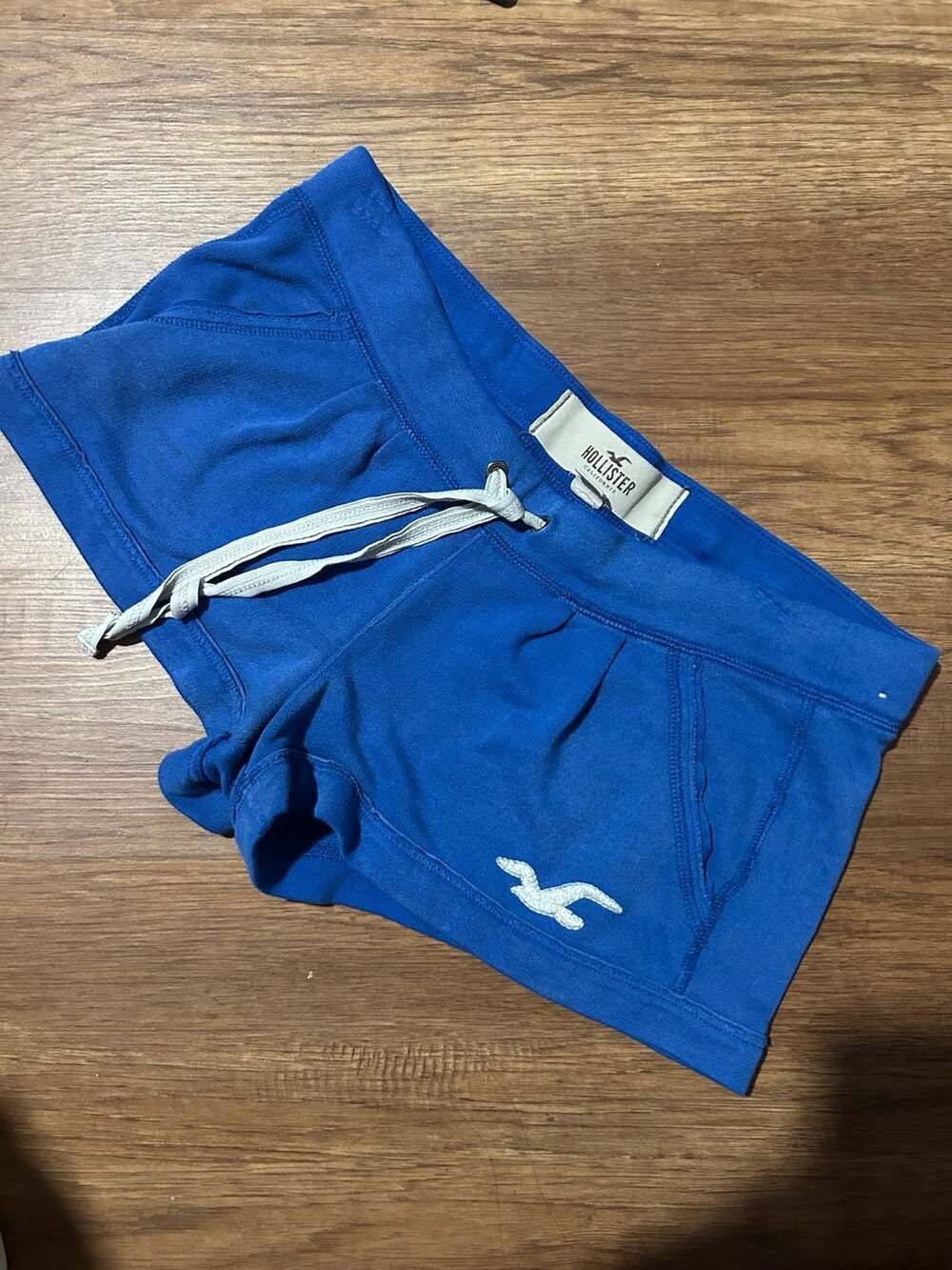 Hollister Blue Terry Sweat Shorts